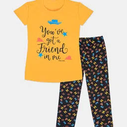 Tee Weavers Girls Printed Night suit-picture-47