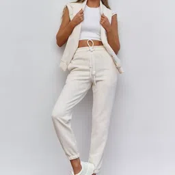 Mast & Harbour Self-Design Sweatshirt With Joggers Co-Ords image 3