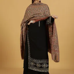 La Vastraa Women Paisley Woven Design Shawl-picture-25