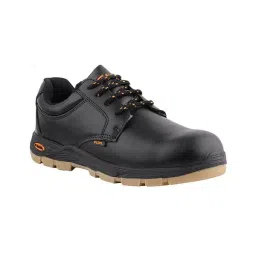 Fuel Metallic Toe Safety Shoes PVC Double Density Low Ankle BlackSynthetic Treated Fabric for Mens Size UK11, Jordan LC 2-picture-35