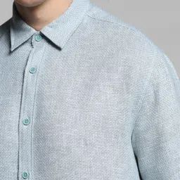 Jack & Jones Textured Spread Collar Shirt image 4