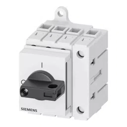 Siemens 4 Pole DIN Rail Isolator Switch - 25A Maximum Current, 3LD3130-0TL11-picture-25