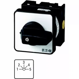 EATON 2P 10 Position 45° On-Off Cam Switch, 690 V (Volts), 32A, Toggle Actuator, 004038 T3-5-15139/E-picture-39