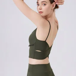 LULU & SKY Ruffles Tank Crop Top image 3