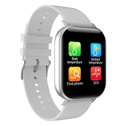 voltmi Smartwatch (24/7 Health Monitoring System, 40mm) (Monitor Body Temperature to Prevent Coronavirus Pneumonia, Dr Senor, Silver) image 2