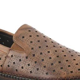 pelle albero Men Perforations Leather Espadrilles image 3