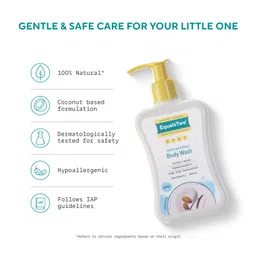 EQUALSTWO Coconut Based Baby Wash - 200 ml image 5