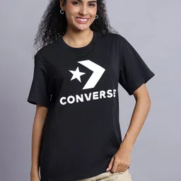 Converse Unisex Typography Printed Round Neck Cotton T-shirt-picture-47