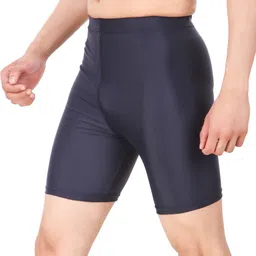 pro sports Solid Men Dark Blue Tights image 5