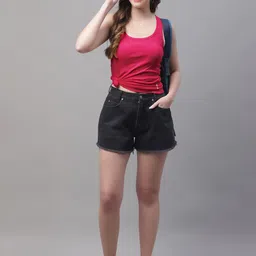 Friskers Pack Of 2 Scoop Neck Cotton Tank Top image 4