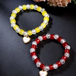 Stoln Girls 2 Crystals Charm Bracelet-picture-37