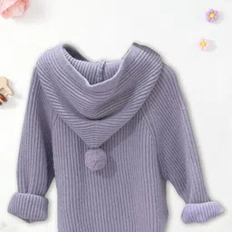 FOREVER FRIDAY Girls Ribbed Hooded Cardigan image 3