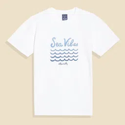 Allen Solly Junior Boys Printed Round Neck Regular Sleeves T-Shirt image 1