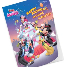 parragon Junior Minnie's Bow Toons Happy Birthday Minnie Mouse Story Book - English-picture-23