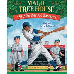 penguin random house MTH 29 A Big Day for Baseball Story Book By Mary Pope Osborne - English-picture-28
