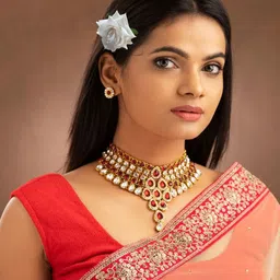 DN Creation Women Set of 2 Embellished U Pins image 3