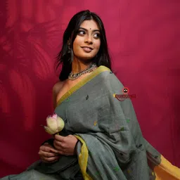 Khanduapata Pure Cotton Ikat Saree image 3