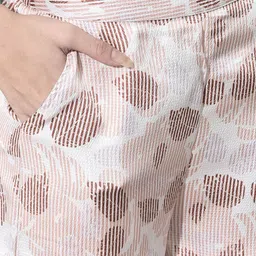 FFU Printed V-Neck Tunic With Trousers Co-Ords image 2