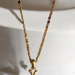 GARNISHA Women Gold-Plated Chain With Cubic Zirconia Pendant-picture-24