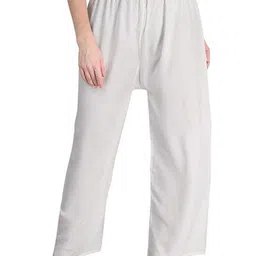 Thrifty Thread Women Flared Knitted Palazzos-image-89