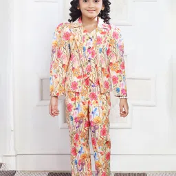 Lei-Chie Girls Printed Coat with Trousers-picture-44