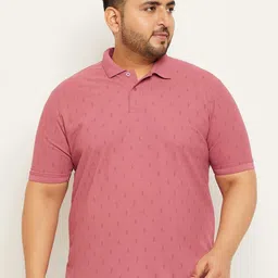 RENUOVO Men Printed Polo Collar T-shirt-picture-15