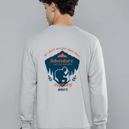 WOOSTRO Men Printed Round Neck Long Sleeves Sweatshirt-picture-12