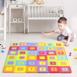 Babyhug Pop Out Playmat Alphabets & Numbers Floor Mat Large (Colour May vary)-picture-37