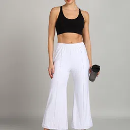 PAAVKI Women Pack Of 2 Loose Fit Mid-Rise Trousers image 4