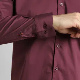 SIMON CARTER LONDON Spread Collar Slim Fit Shirt image 3