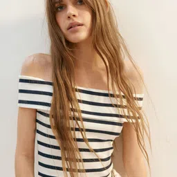 H&M Ribbed Off-The-Shoulder Top-picture-14
