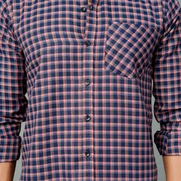 BLACKLILLY Men Standard Slim Fit Checked Casual Shirt image 4