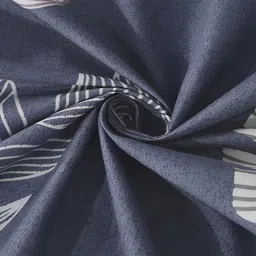 WELLNEST Set Of 8 Purple & White Printed Cotton Diwan Set image 3