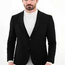 Jatin creations Slim-Fit Single Breasted Blazer-picture-17