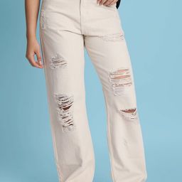 Bene Kleed Women Relaxed Fit High-Rise Mildly Distressed Jeans-picture-26