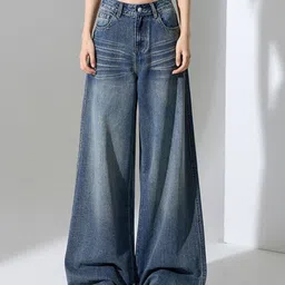 StyleCast Women Flared Fit Mid-Rise Light Fade Jeans-picture-21