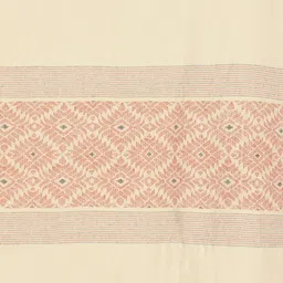 ArtEastri Beige & Red Ethnic Motifs Door Curtain image 2