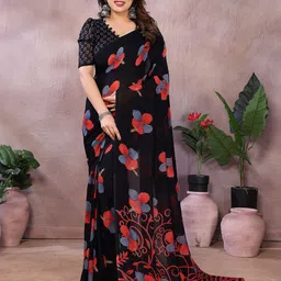 Moda Rapido Women Floral Printed Saree-image-27