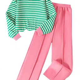 StyleCast x Revolte Girls Striped Long Sleeves Sweatshirt With Trouser-picture-52