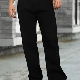 ANGERHOOD Men Baggy Mid-Rise Jeans-picture-16