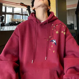 StyleCast x Revolte Men Printed Hooded Sweatshirt image 2