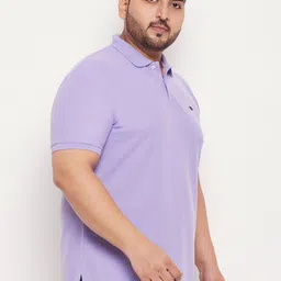 GET GOLF Men Polo Collar Cut Outs T-shirt image 1