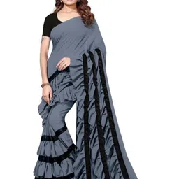 SAREEFLAME Pure Georgette Saree-picture-15