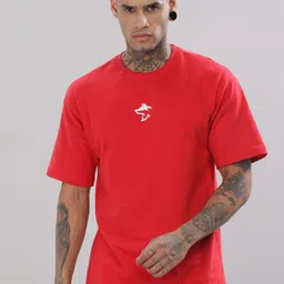 WOLFIT ATHLEISURE Unisex Printed Drop-Shoulder Sleeves Pockets T-shirt-picture-55