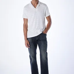 Jack & Jones Men Bootcut Low-Rise Light Fade Stretchable Jeans image 2