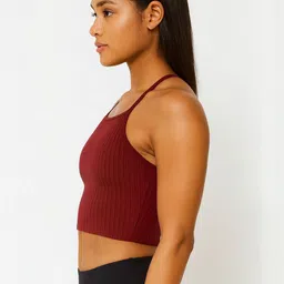 PUERY Women Halter Neck Tank Crop Top-picture-12