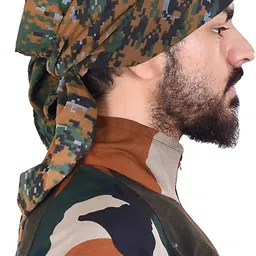 kumar's trend Printed Cotton Blend Men Multicolor Scarf image 2