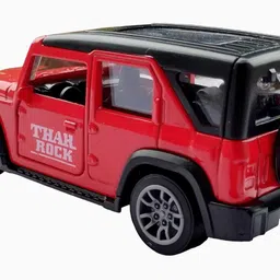 THAR ROXX METAL TOY CAR-REALISTIC JEEP WITH LIGHT & SOUND-image-20