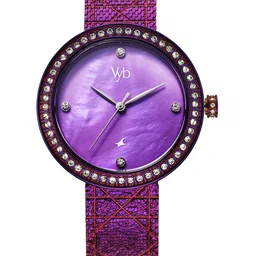 Fastrack Women Vyb Eclipse Dial & Bracelet Style Straps Analogue Watch FV60056QM01W image 2