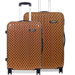 Luggero Set Of 2 Printed Hard-Sided Trolley Bag-picture-43